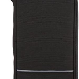 Travelon unisex-adult RFID Blocking Family Passport Polyester Zip Wallet, Black, 4.75 x 8.25 x .5